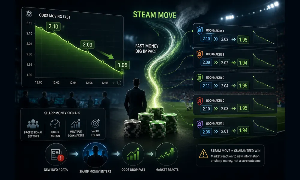 Steam Move چیست و چه ارتباطی با پول هوشمند دارد؟